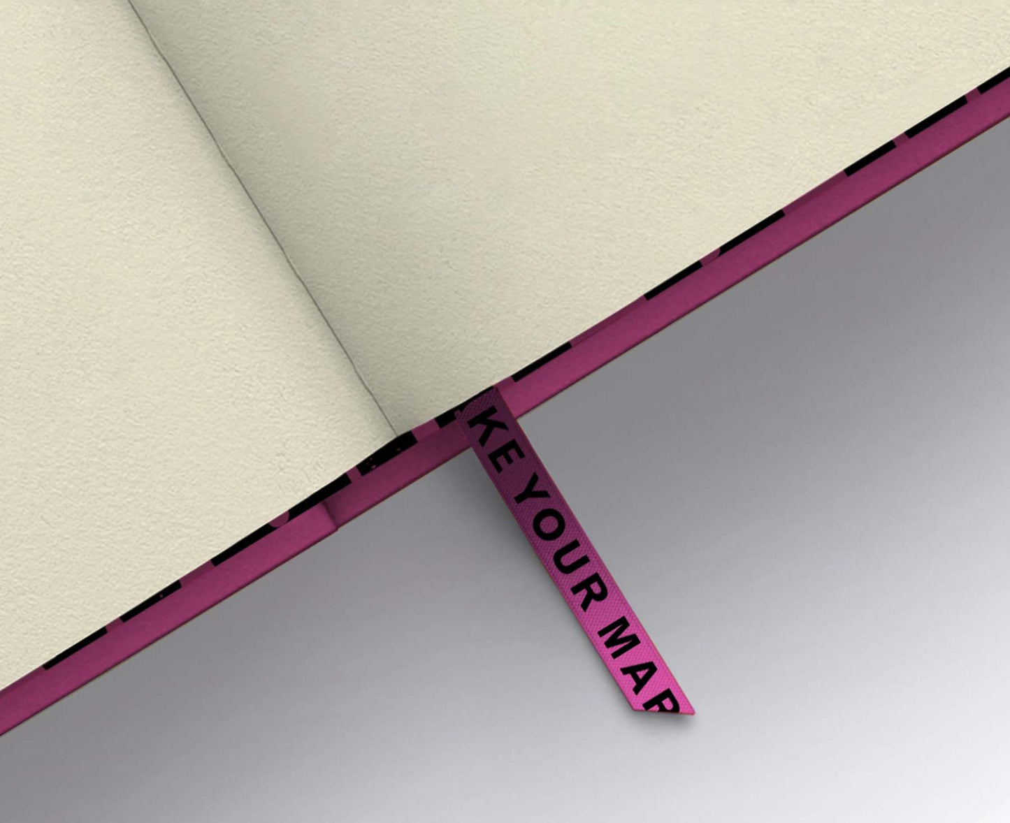 Anthony Burrill 'Make Your Mark On The World' A5 Plain Notebook