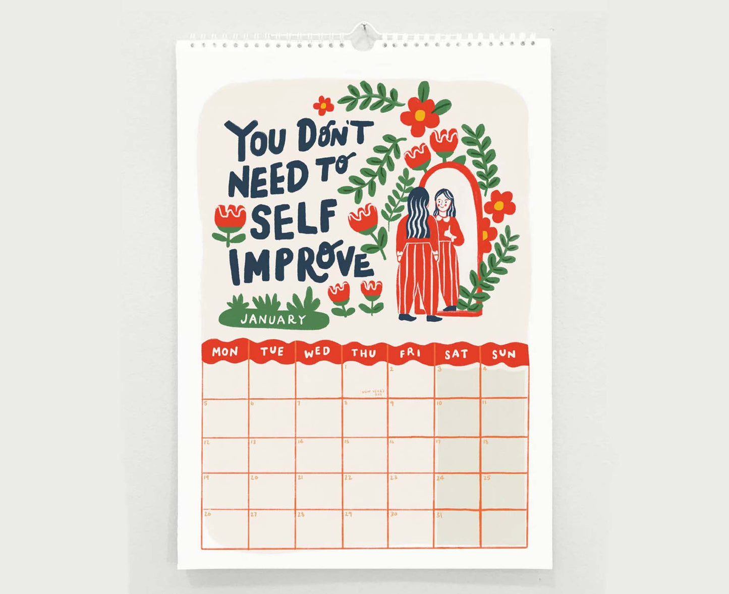 Tips For A Good Year 2026 Wall Calendar
