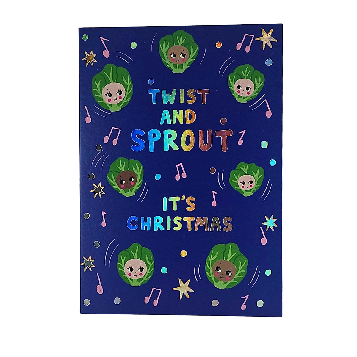 Twist and Sprout Christmas Card