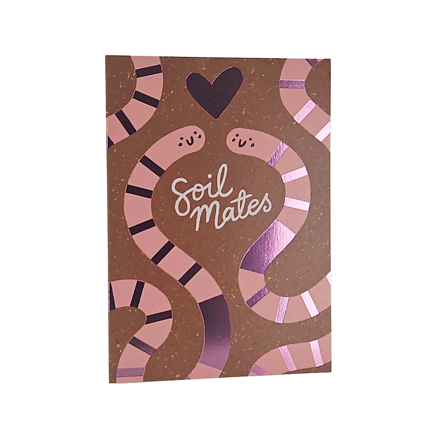 Soil Mates Worms Valentine's Card