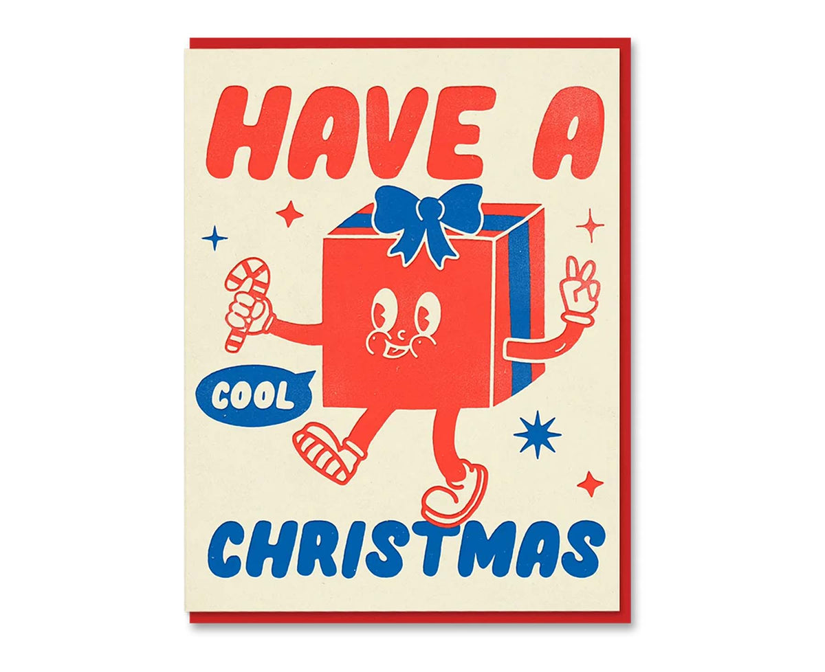 The Toonies Cool Christmas Letterpress Christmas Card