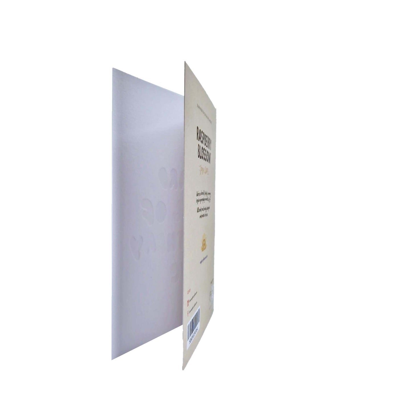 A Card Full Of Birthday Love embossed birthday card