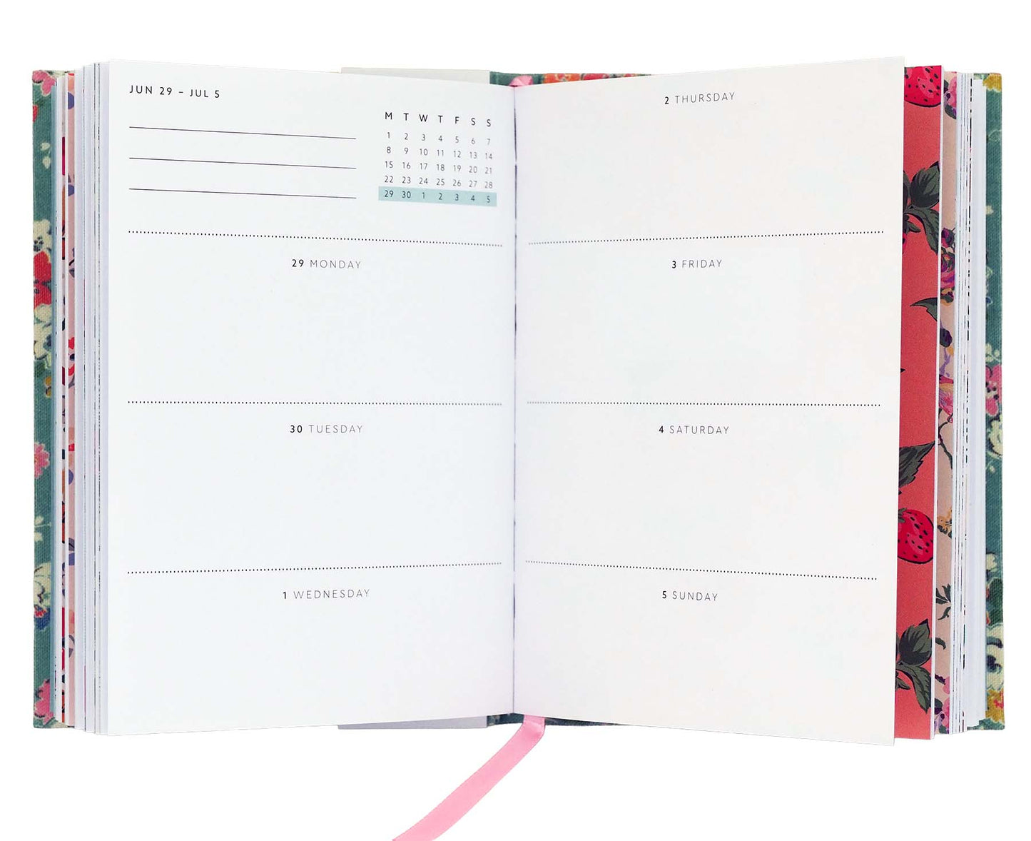 2026 Clifton Rose Cath Kidston A6 Diary