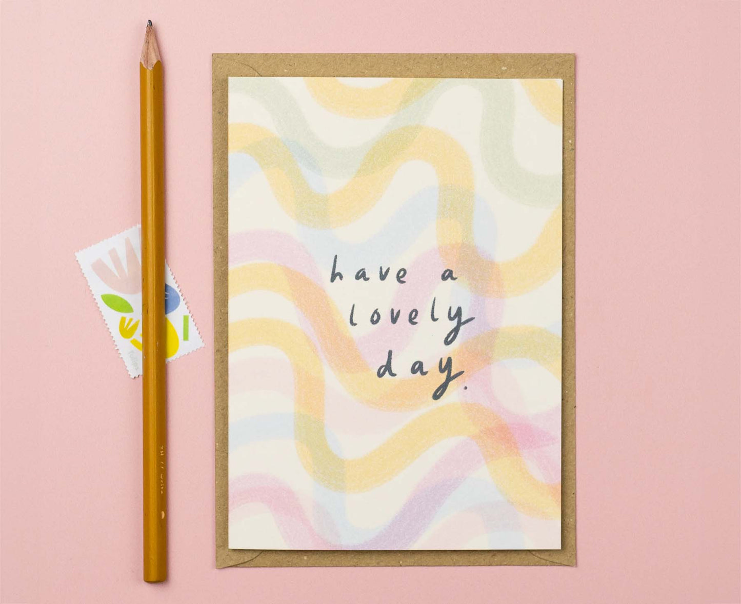 Have A Lovely Day Squiggles Birthday Card