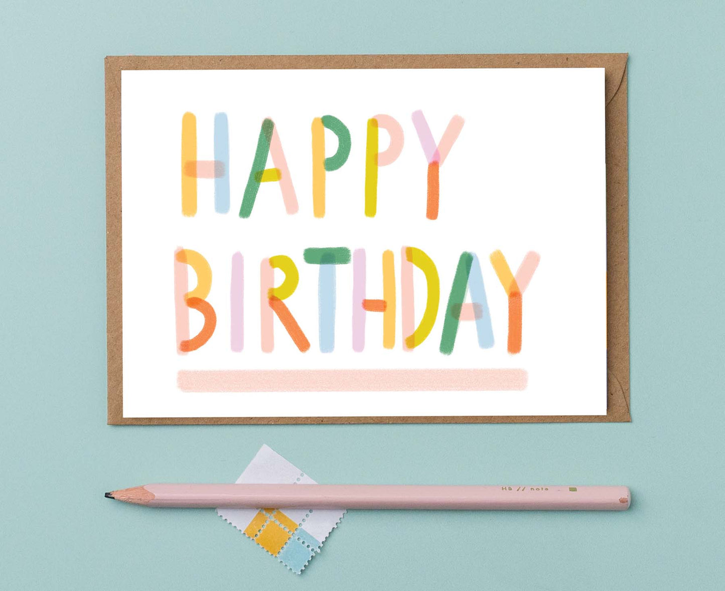 Happy Birthday Bright Birthday Card