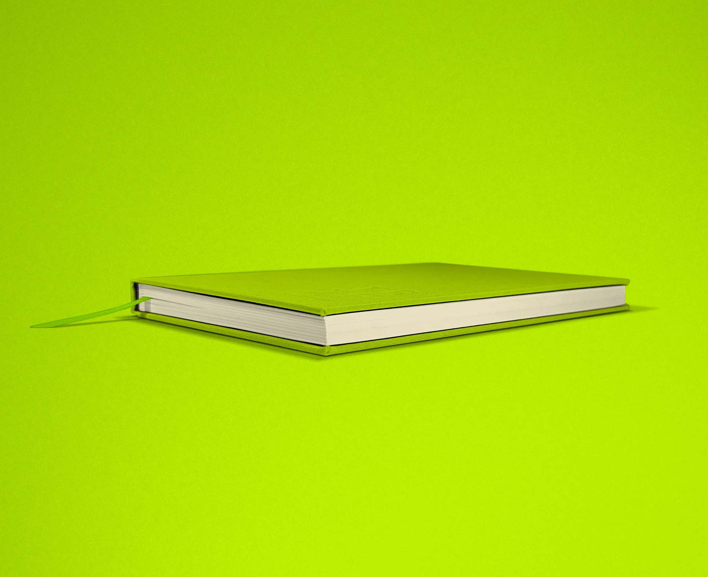 Blank Canvas Lime Green 2026 Diary