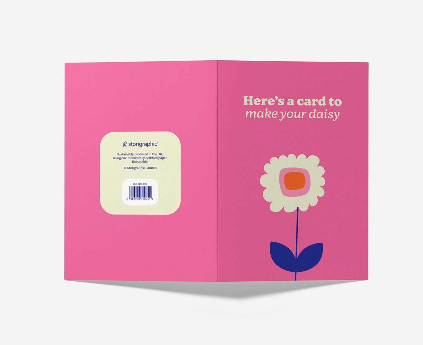 Here's A Card To Make Your Daisy card