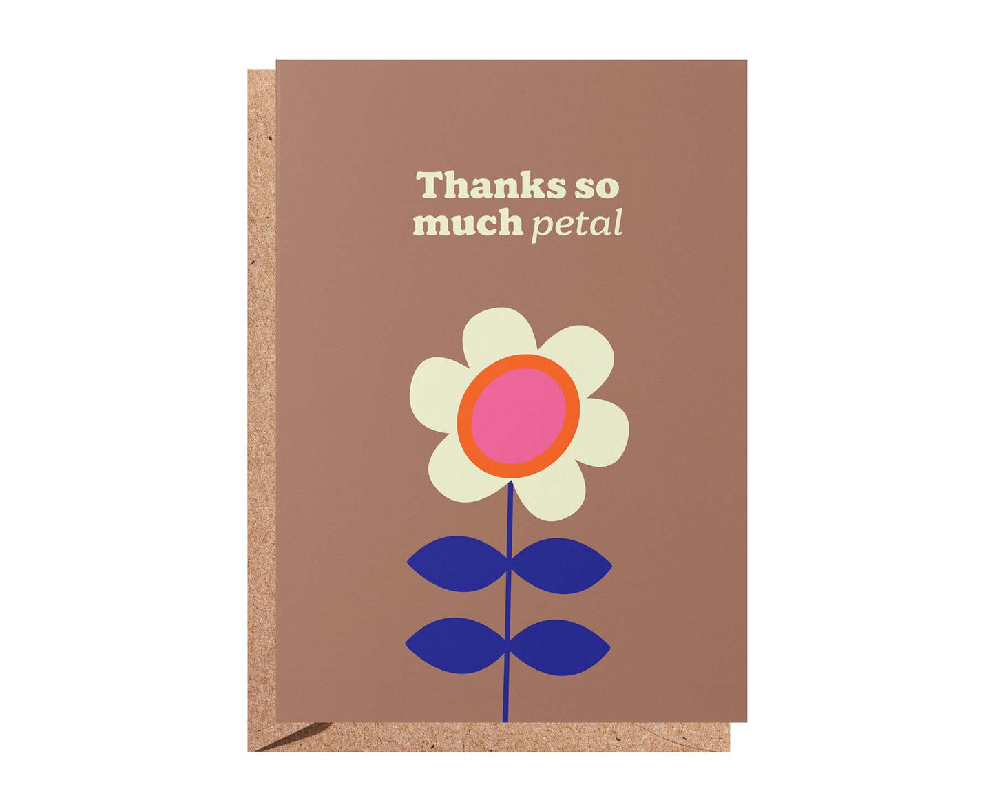 Thank You So Much Petal Thank You card