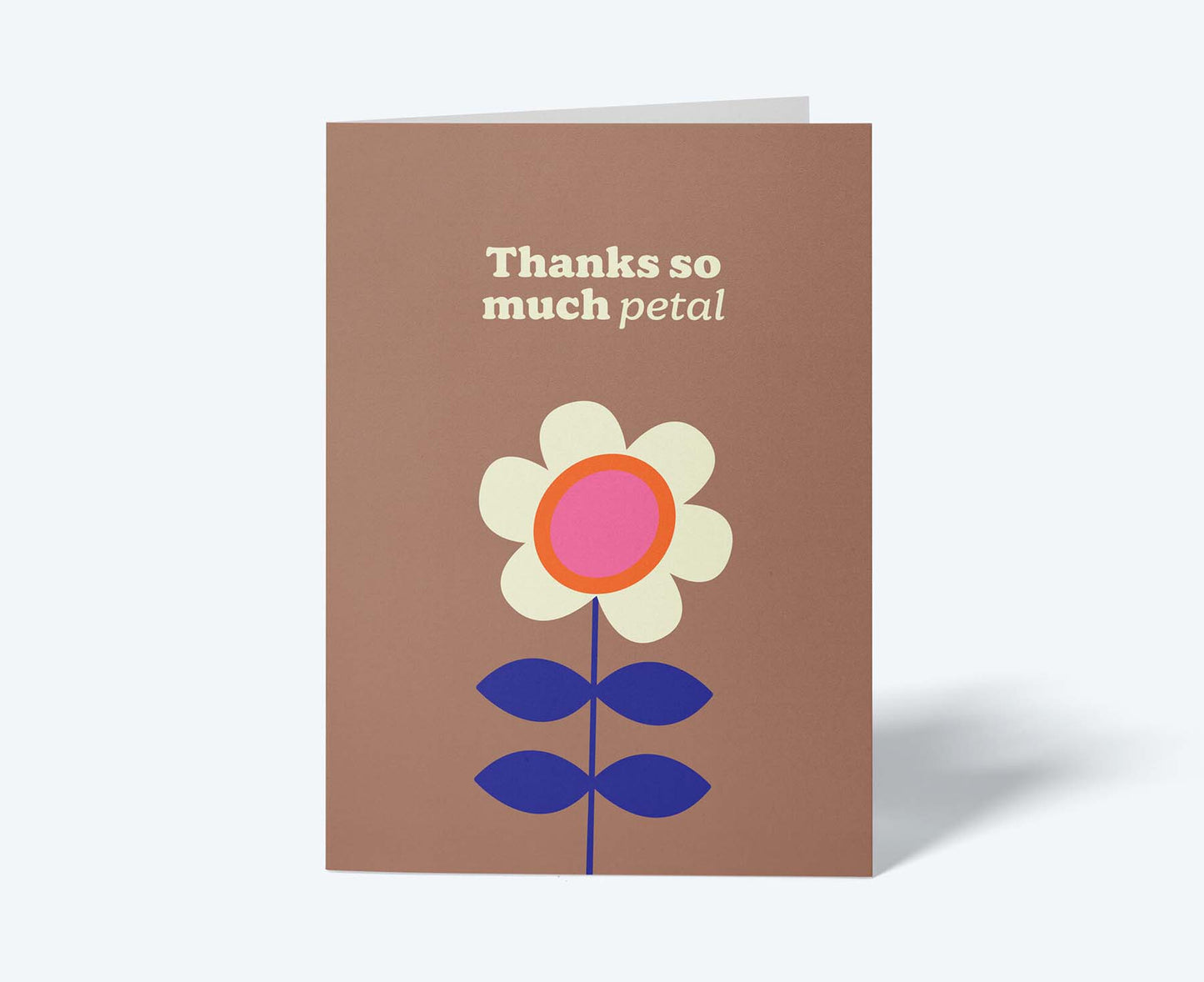 Thank You So Much Petal Thank You card