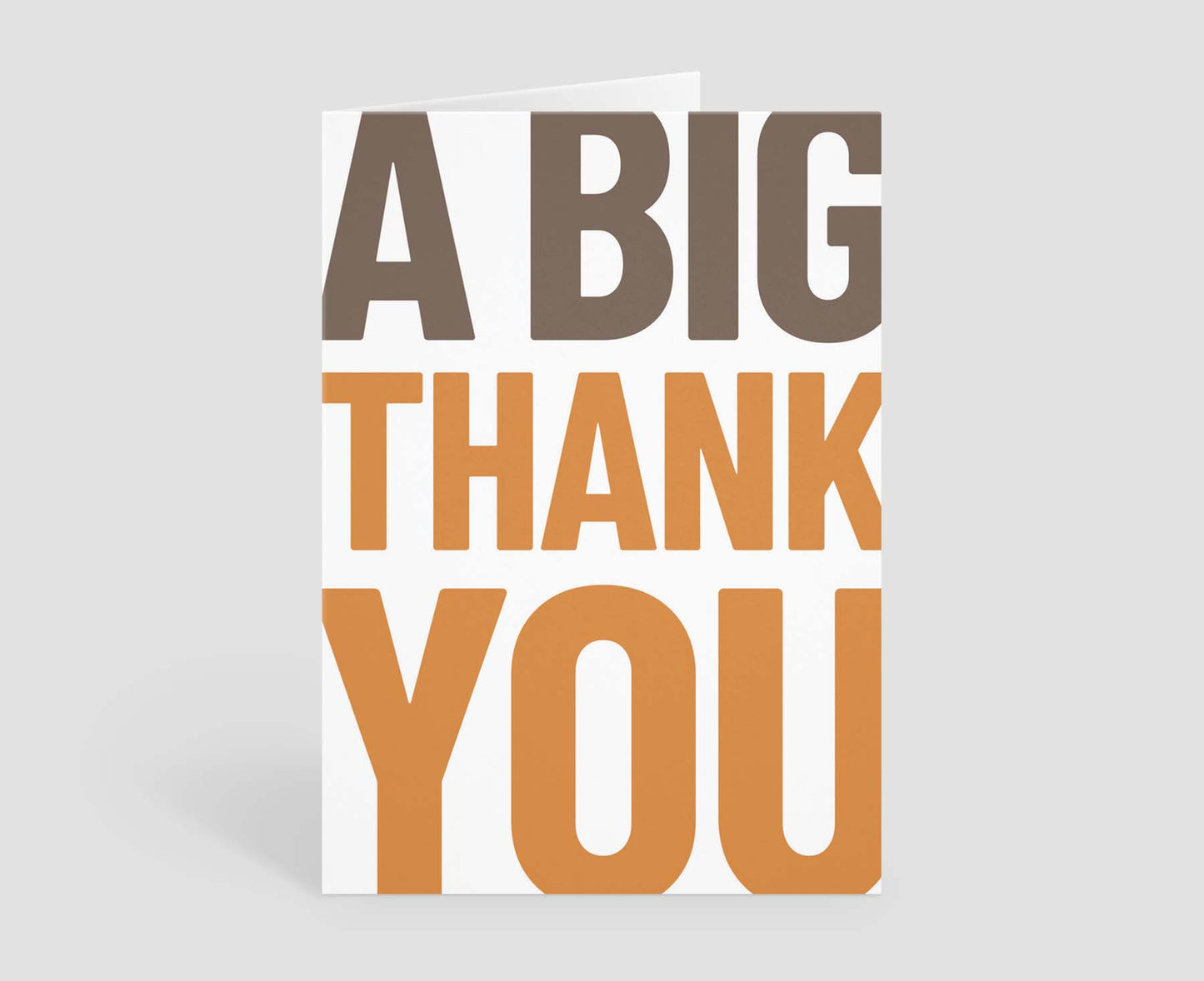 A Big Thank You Card