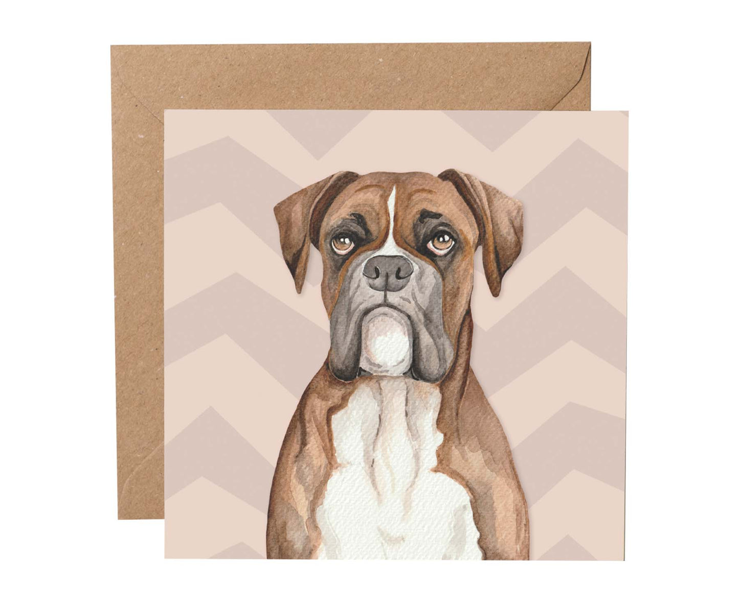 Bruce Boxer Dog Card