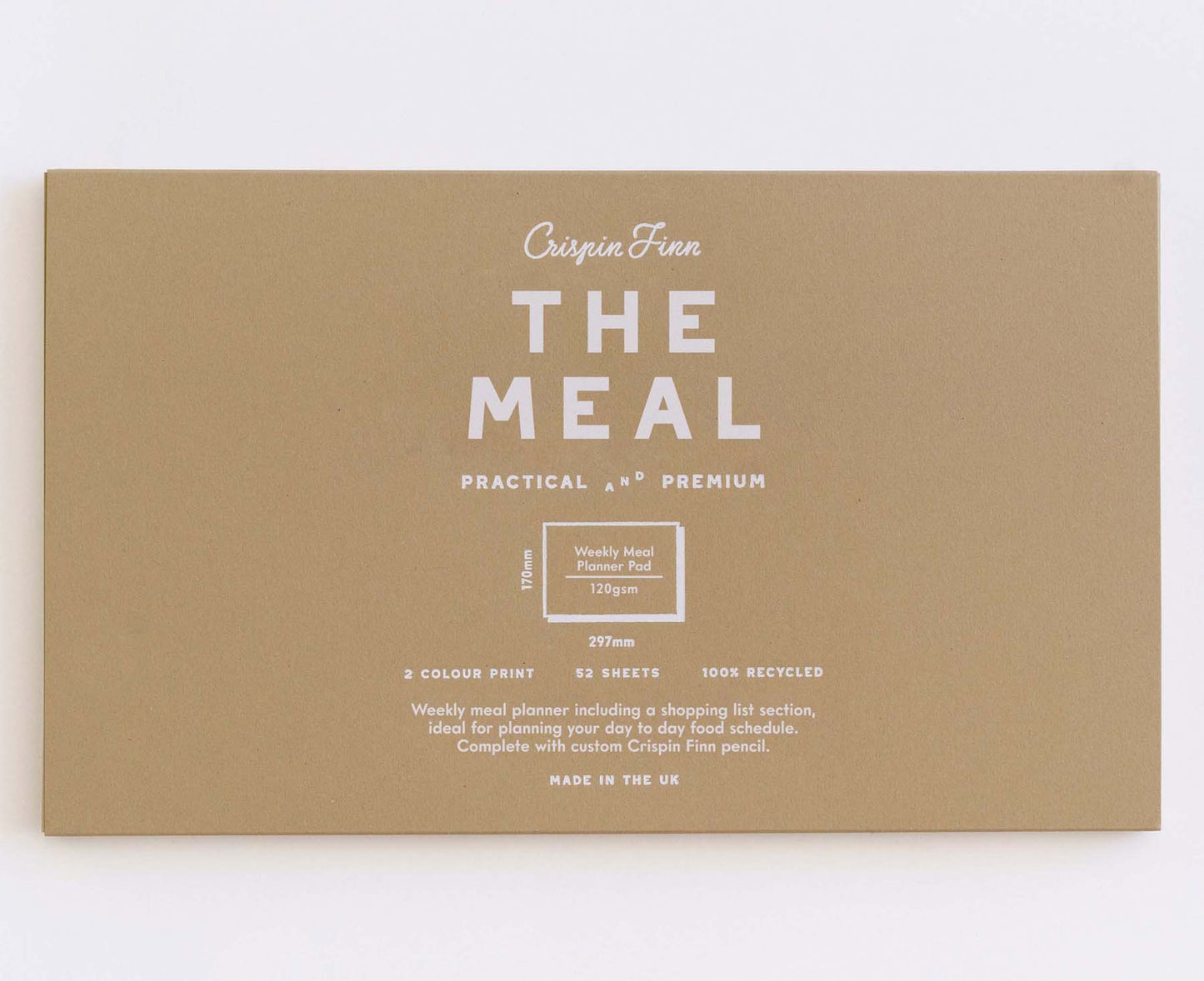 The Meal Desk Pad with Pencil