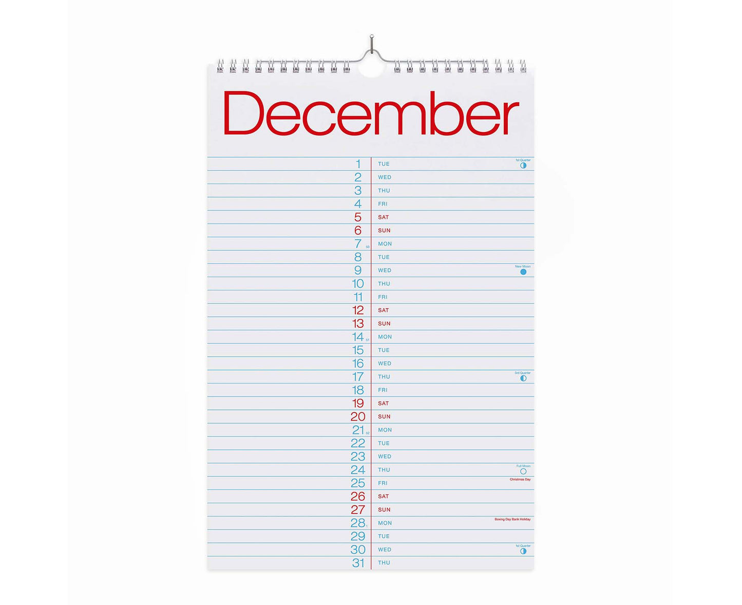 2026 Double Dates Wall Calendar