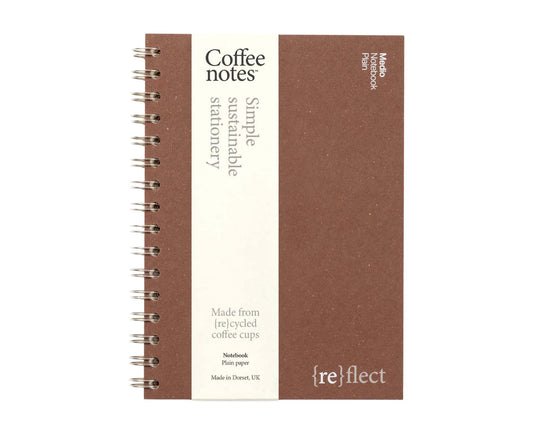 A5 Wirebound 'Ale' Beer Notebook with plain pages