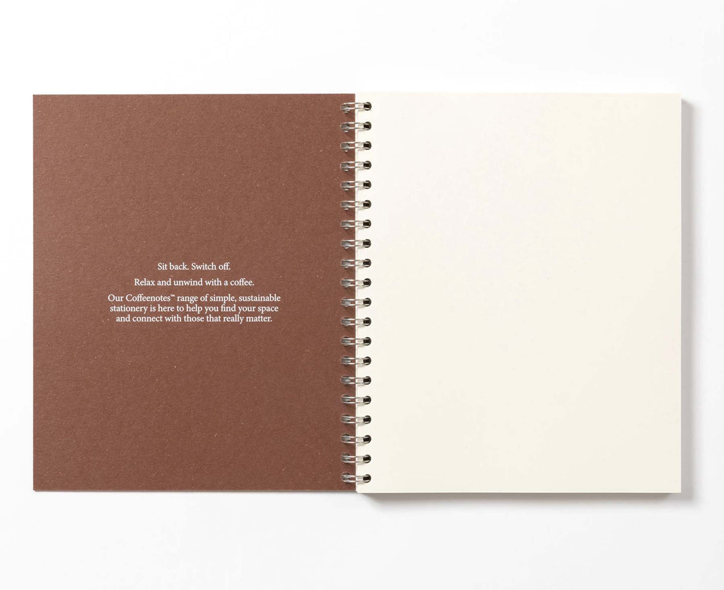 A5 Wirebound 'Ale' Beer Notebook with plain pages