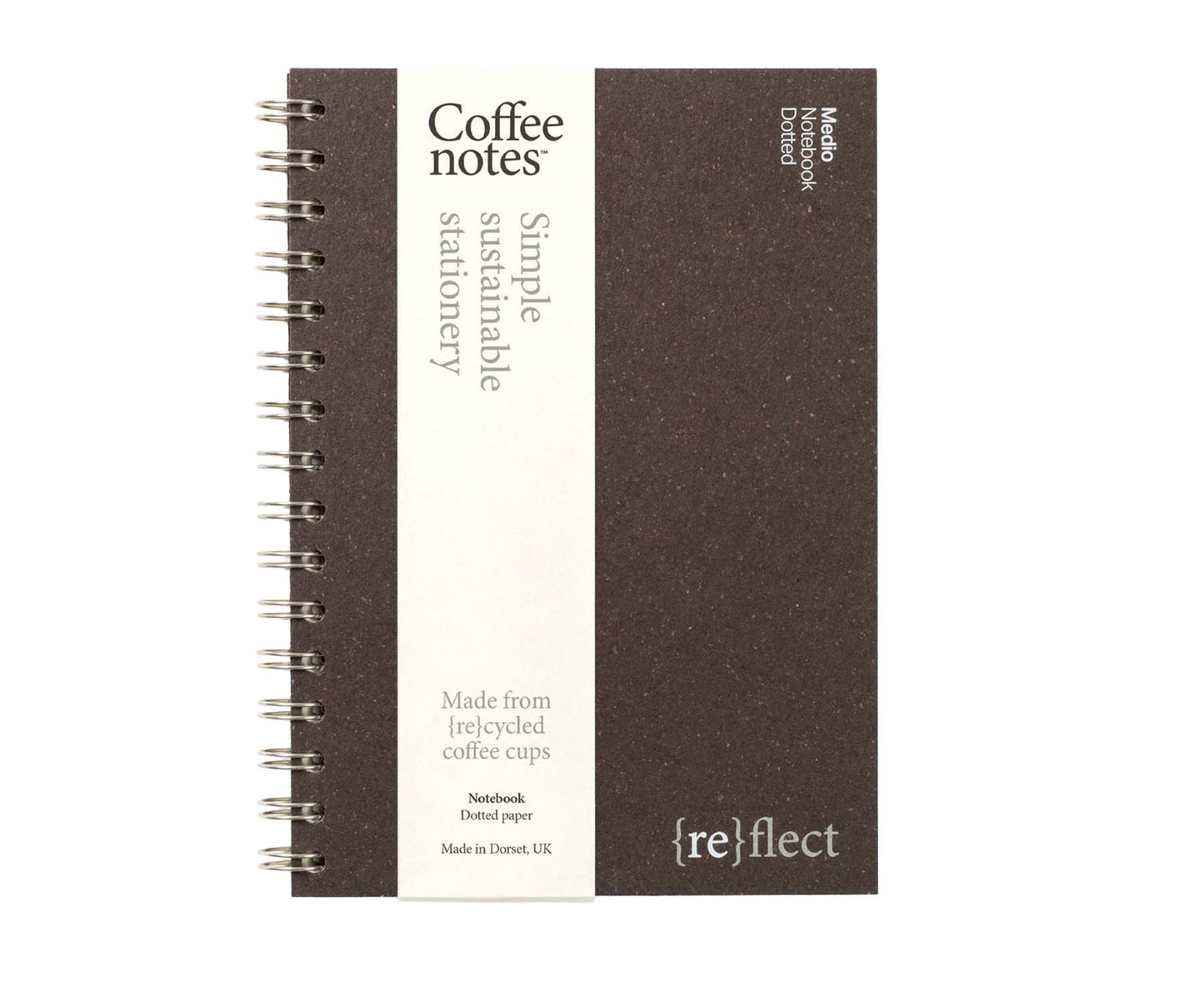 A5 Wirebound 'Bock' Beer Notebook with dotted pages