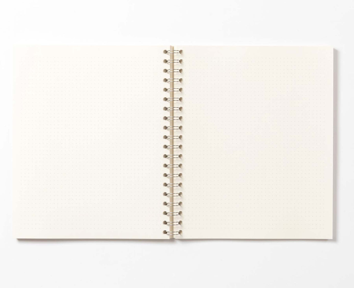 A5 Wirebound Orange Notebook with dotted pages