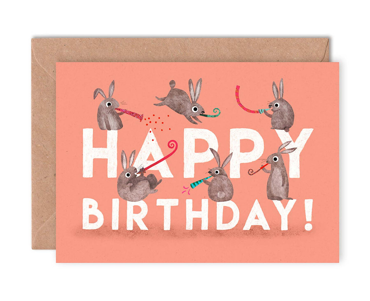 Pack of 6 Assorted Animal Birthday Cards