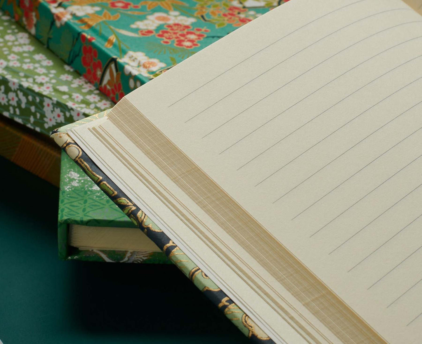 A5 Hardback Notebook Pink Blossom Trees Lined Pages