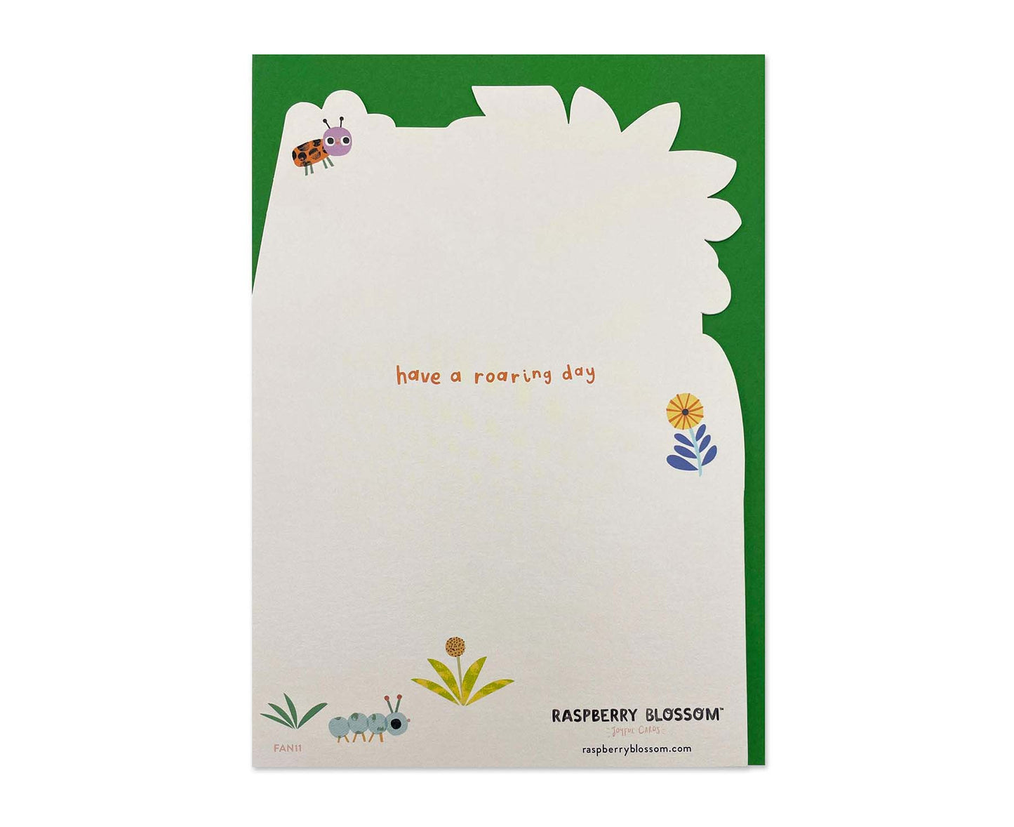 Fold Out Animals Foiled Kids Birthday Card