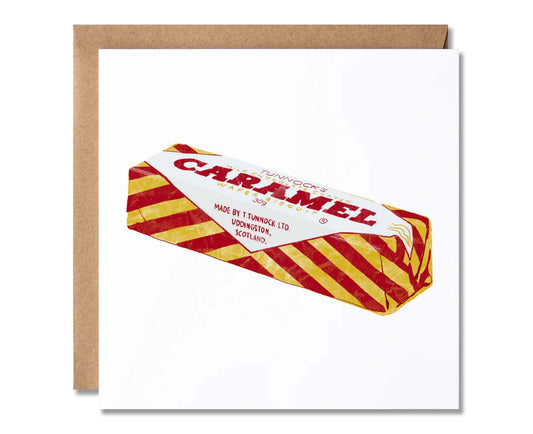 Tunnocks Caramel Wafer Illustrated Card