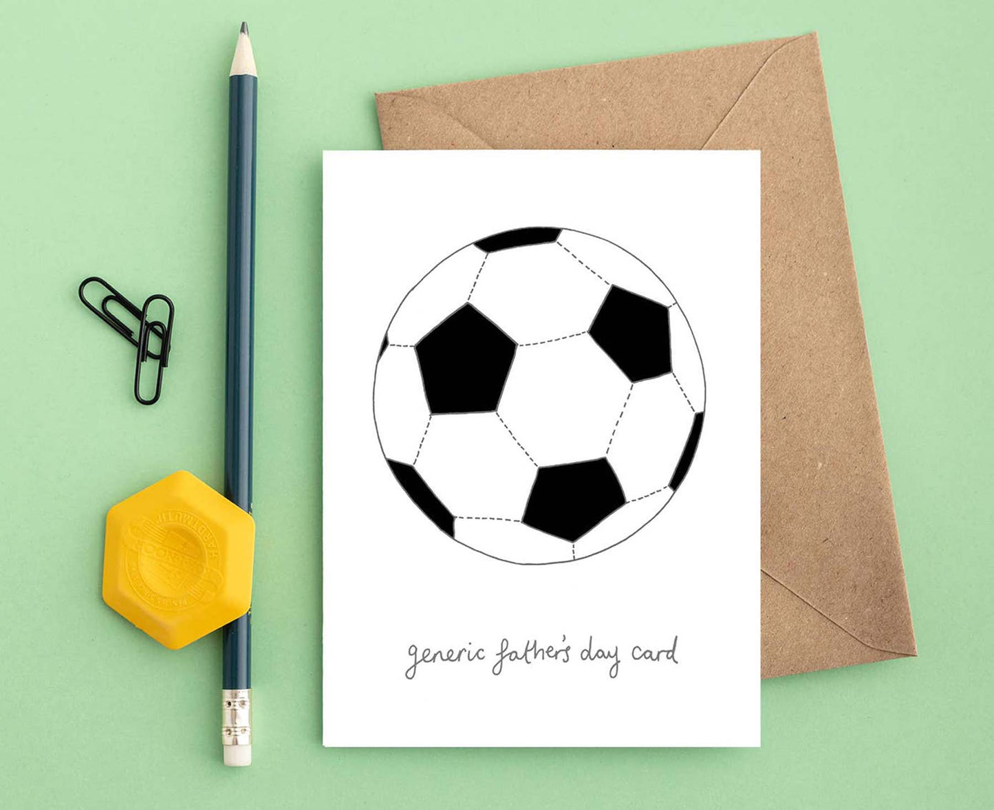 Generic Football Father's Day Card