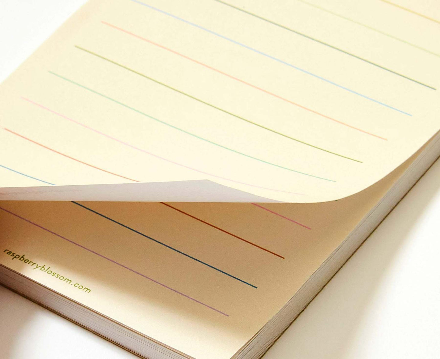 Rainbow Stripes Notes List Pad