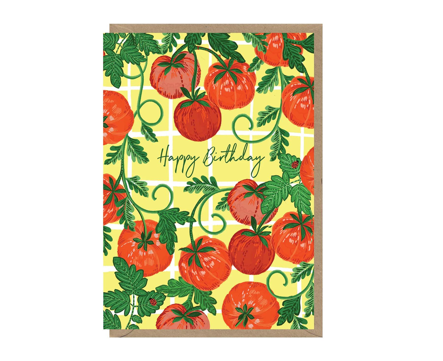 Mediterranean Tomatoes Birthday Card