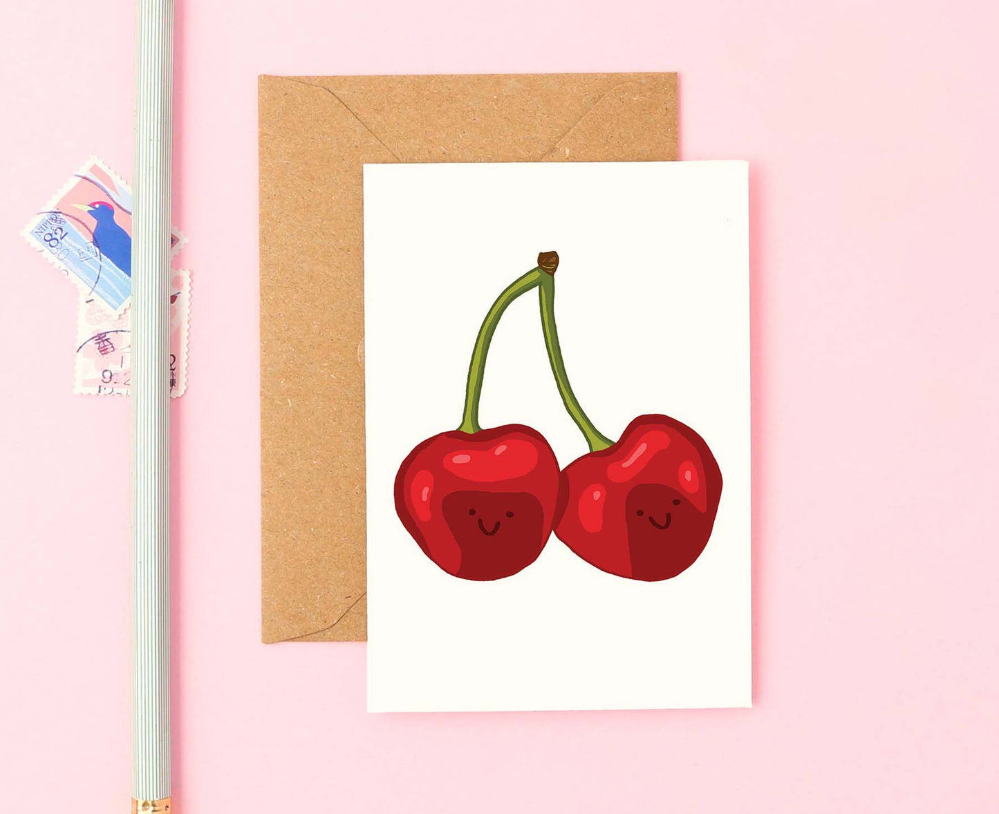 Mini Cherries Card