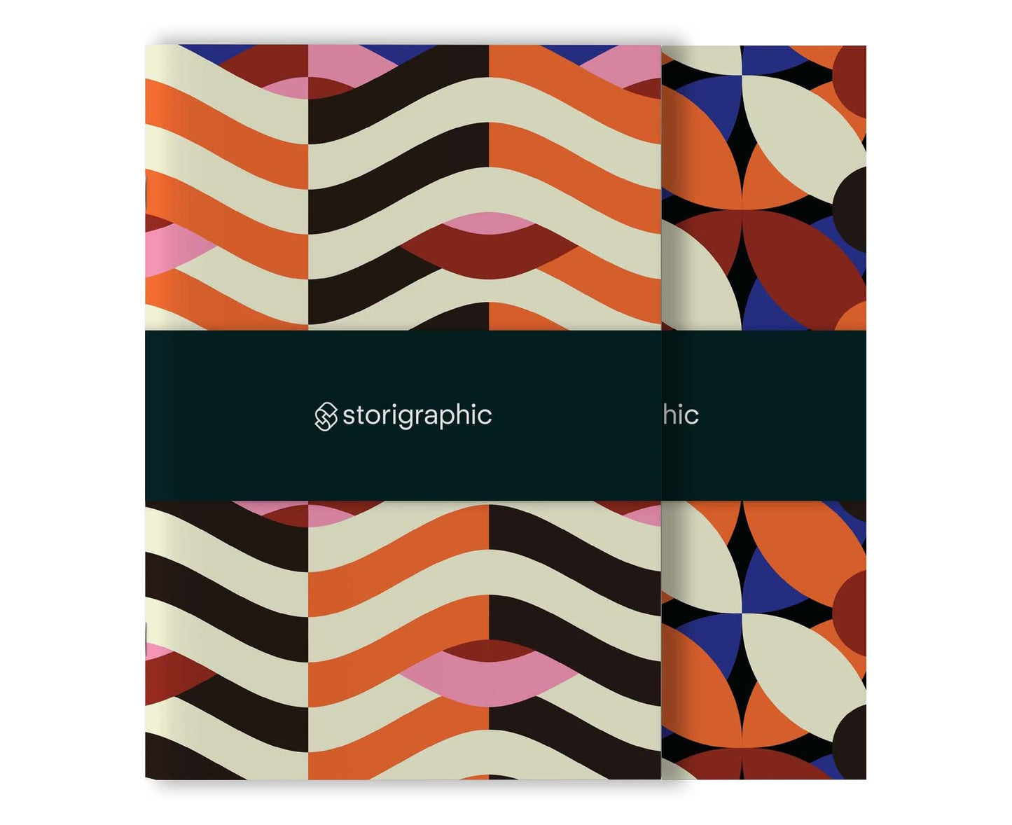 Pack of 2 Kinetic Series A5 Notebooks Dotted / Lined pages