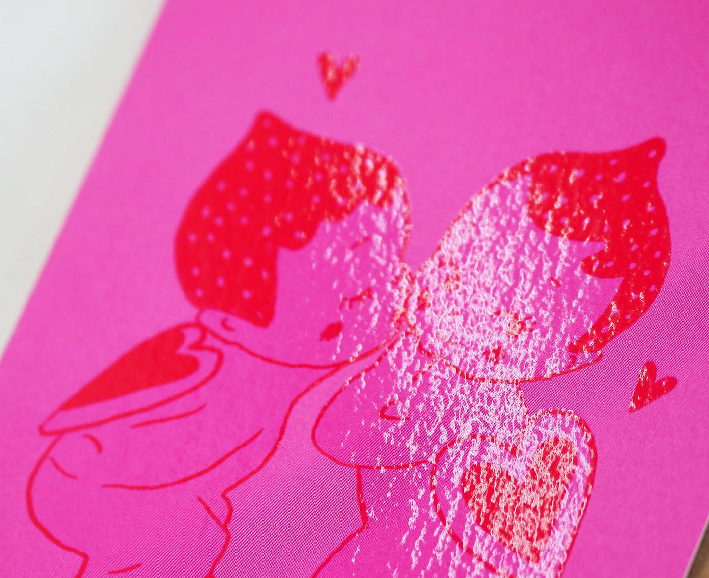 Love Cherubs mini love card