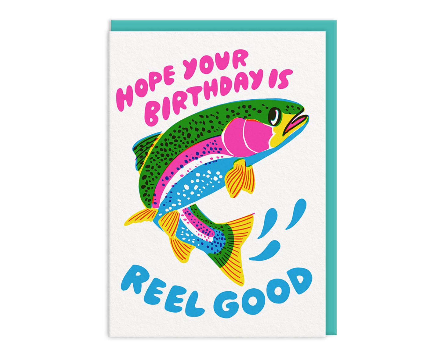 Reel Good Fish Birthday Card