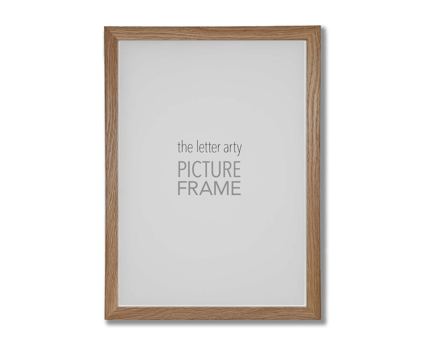 Natural Solid Oak Picture Frame