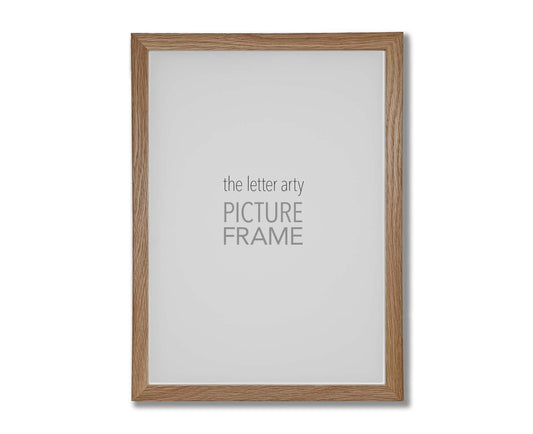 Natural Solid Oak Picture Frame