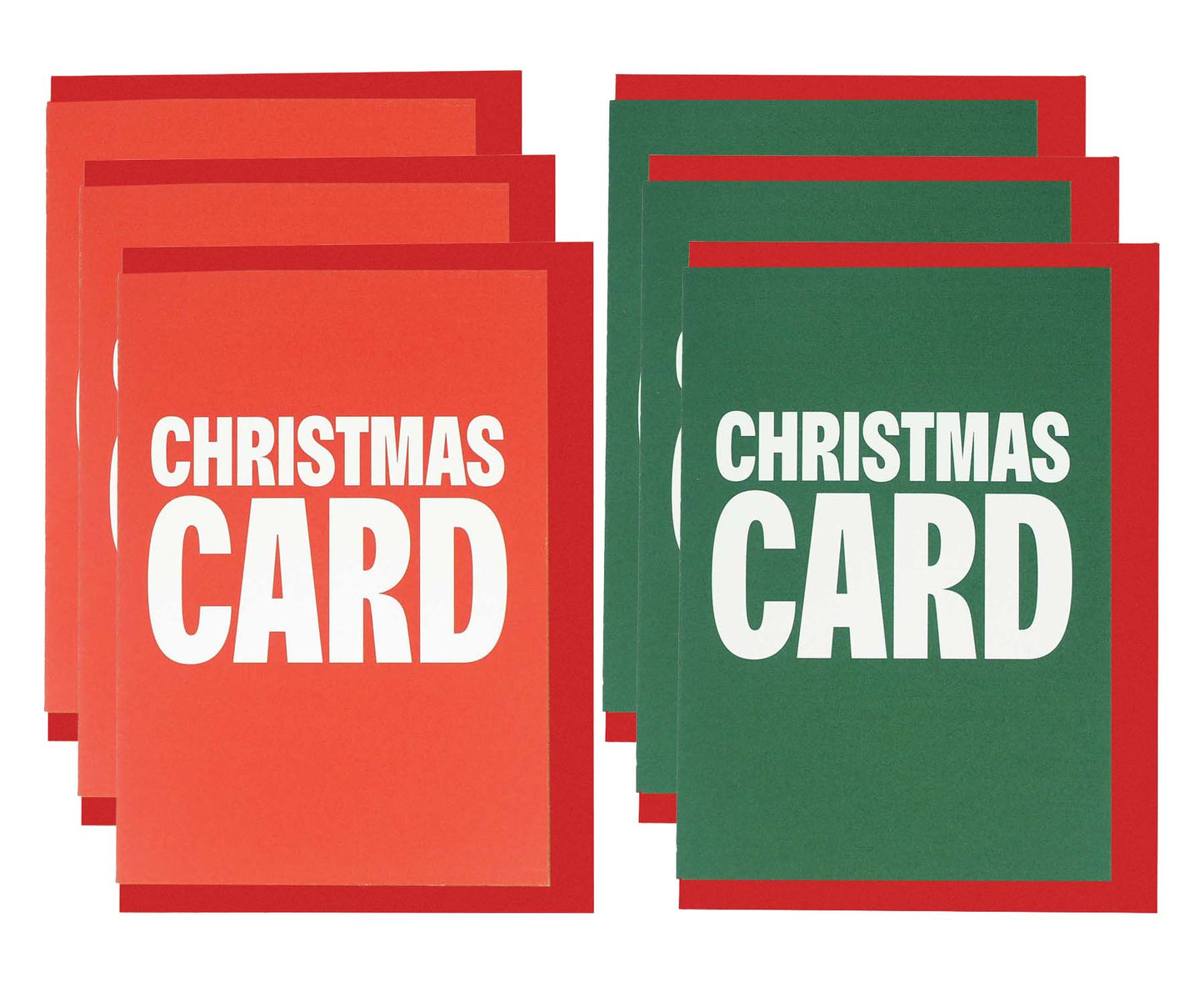 6 Pack Obvious Christmas Cards