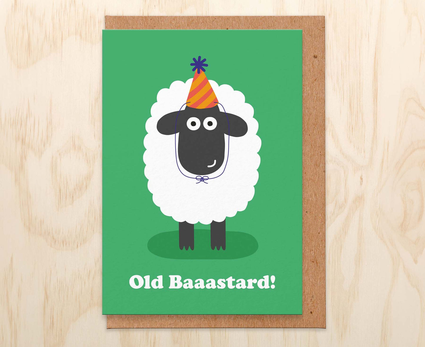 Old BAAstard Sheep Birthday Card