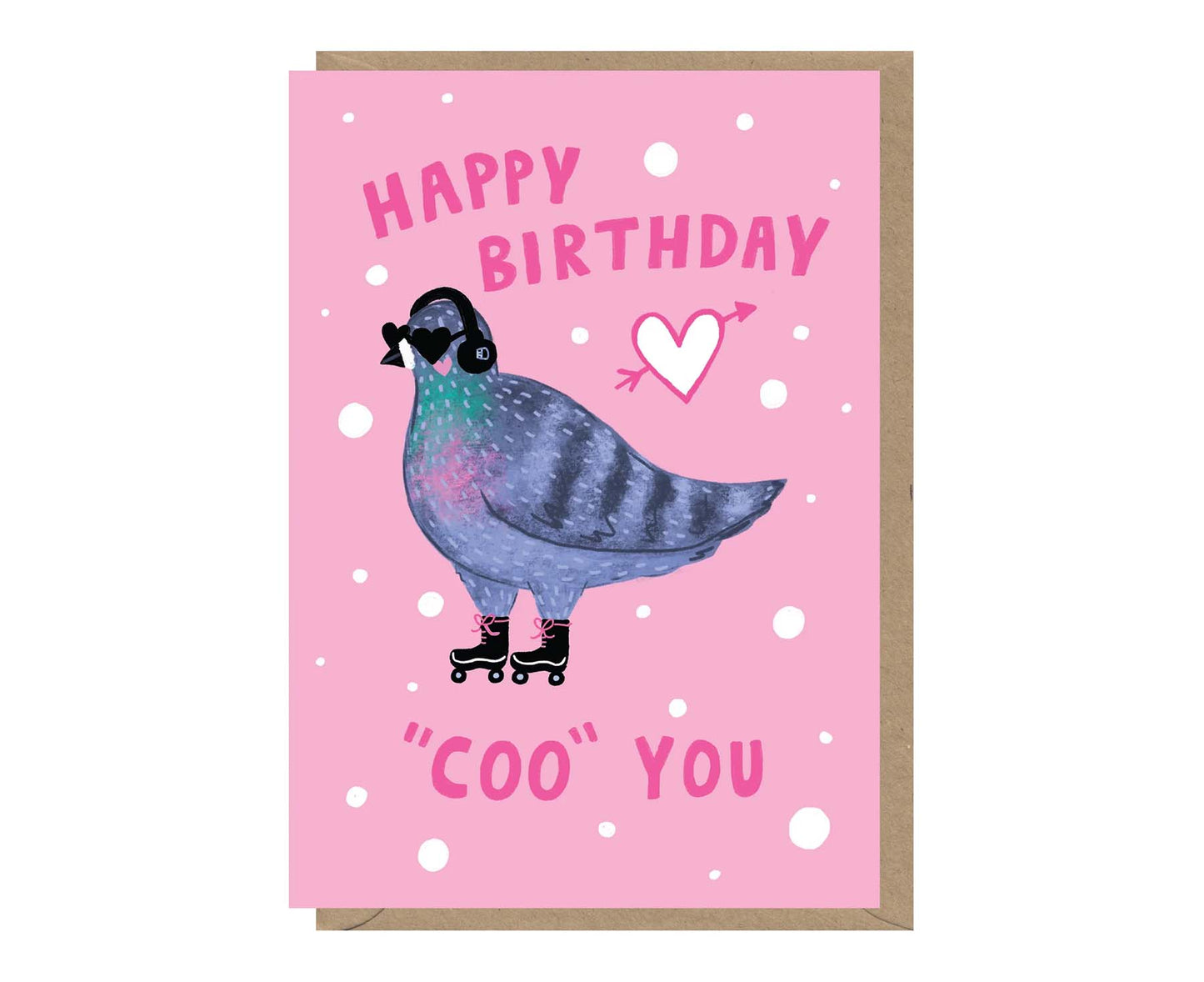 Happy Birthday Coo You Pigeon Birthday Card