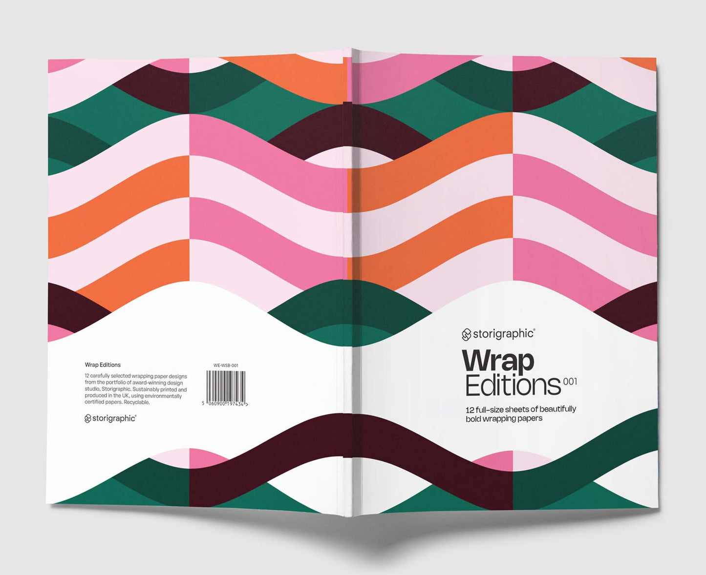 Wrap Editions 001 Book of 12 Wrapping Papers