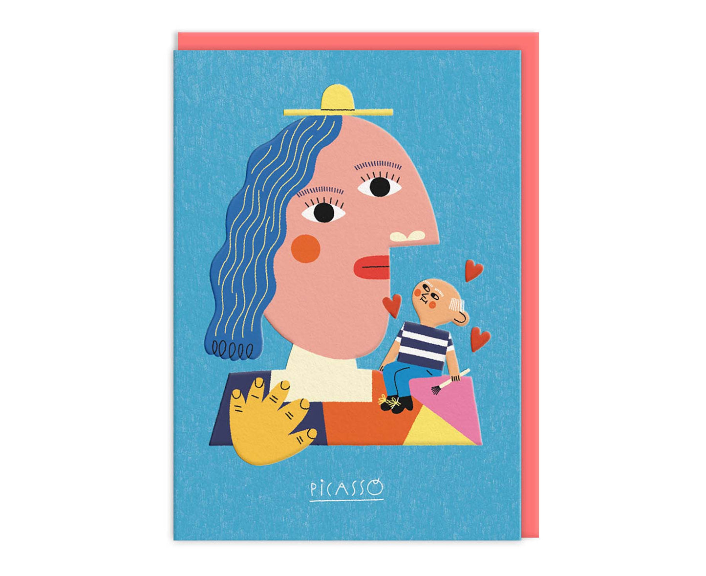 Pablo Picasso Artist Greetings Card