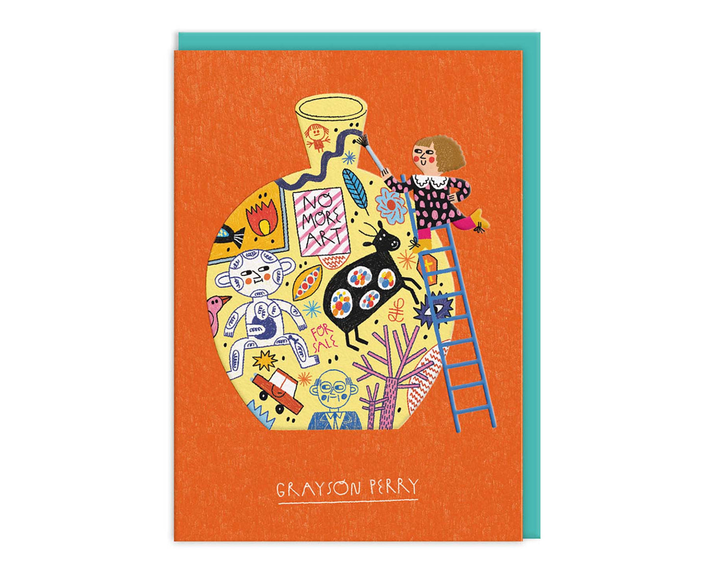 Grayson Perry Artist Greetings Card