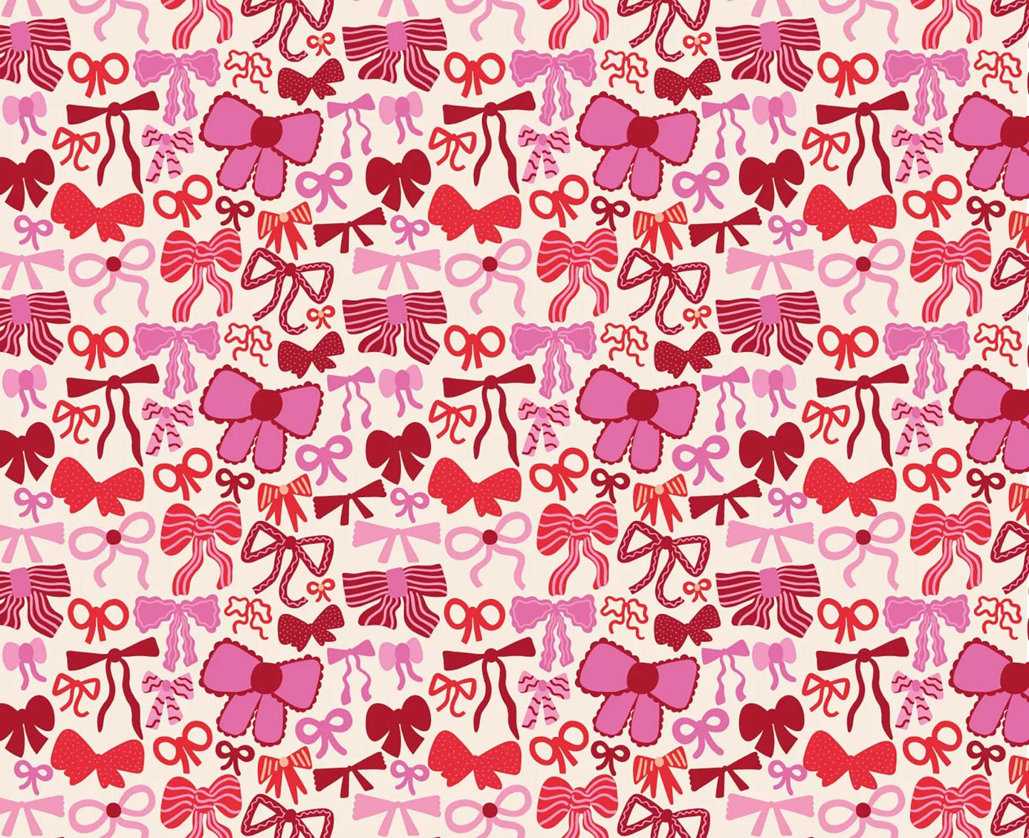 Festive Bows Christmas Wrapping Paper