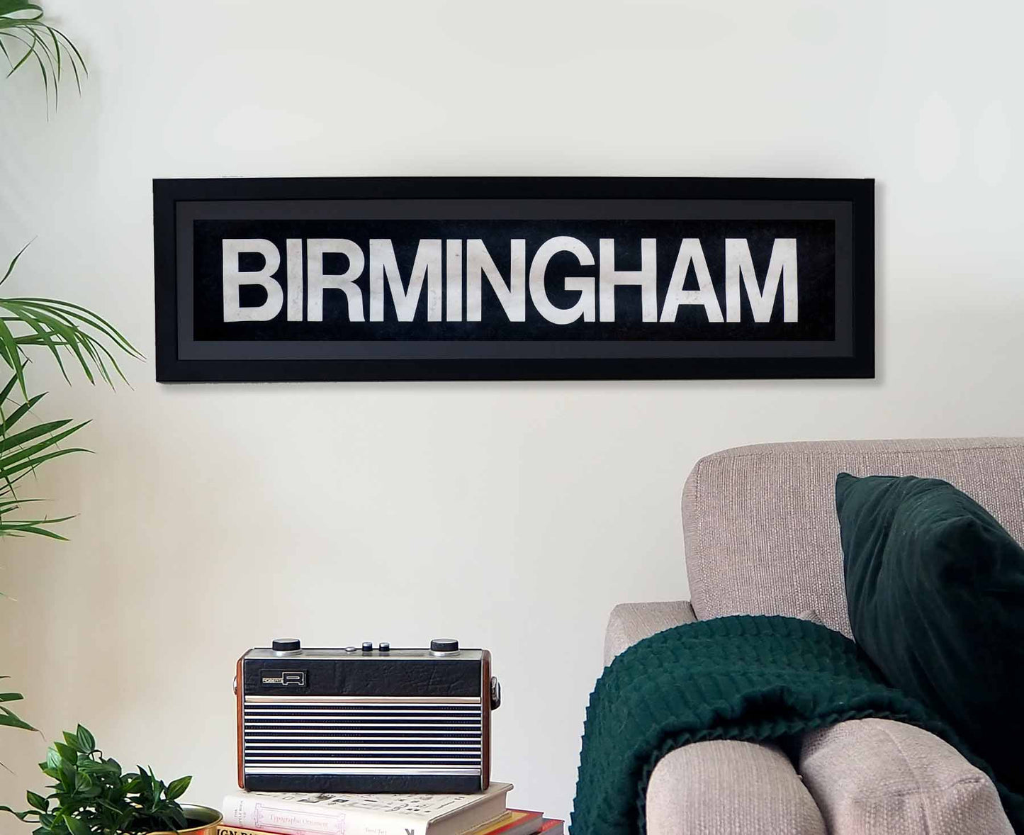 Birmingham Framed Bus Blind