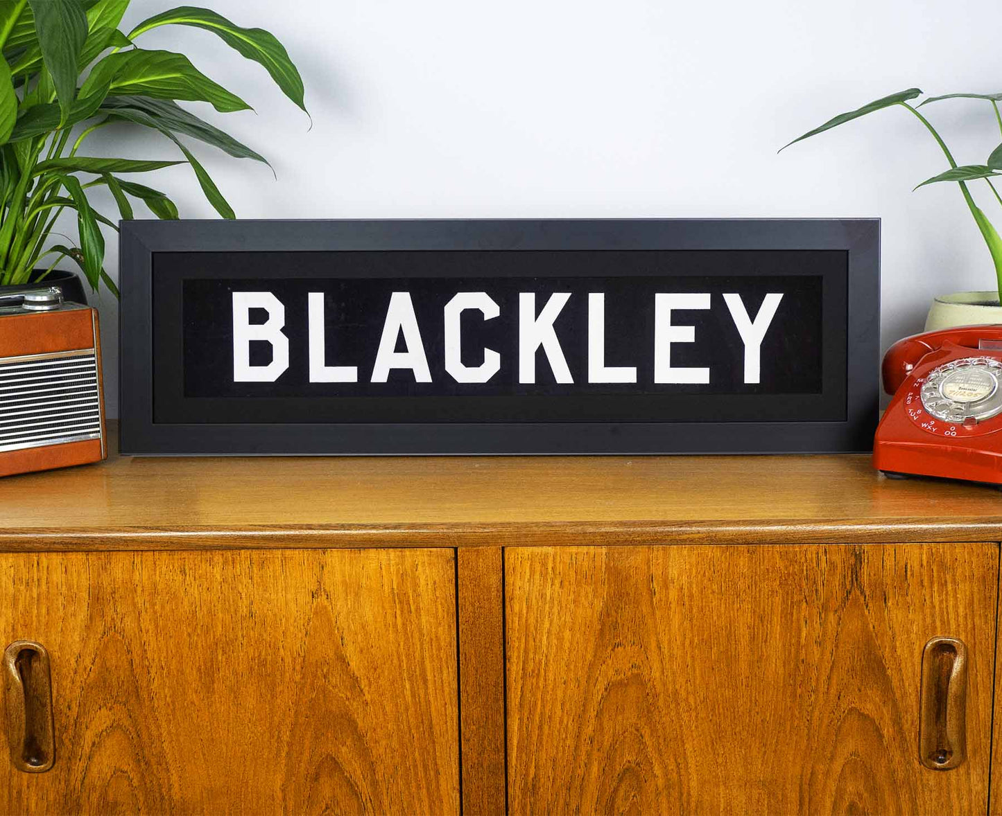 Blackley 1969 Framed Bus Blind