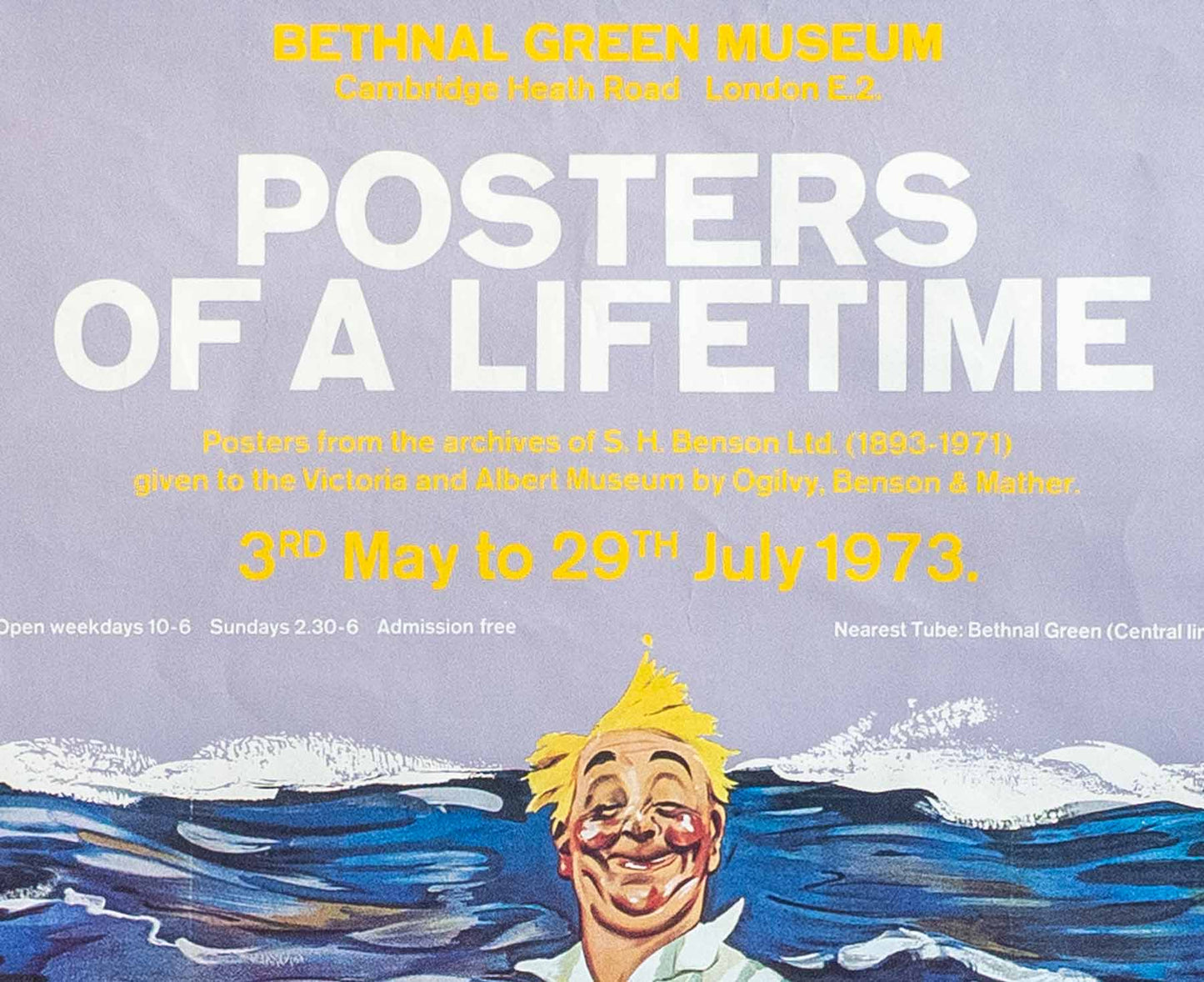 Bovril / Posters of a Lifetime Exhibition 1970s Framed Poster