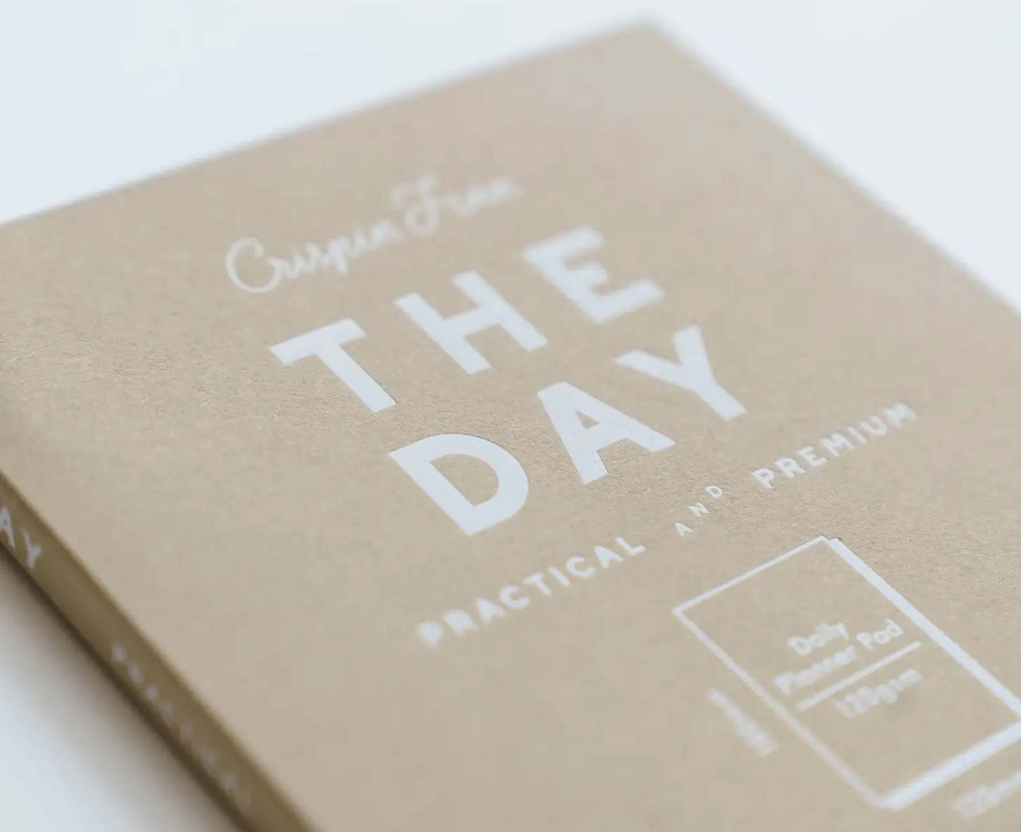 The Day Notepad with pencil