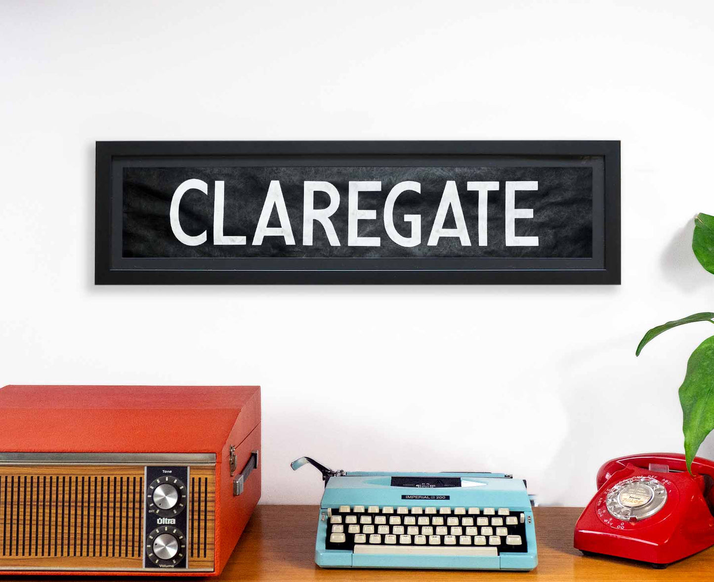 Claregate 1986 Framed Bus Blind