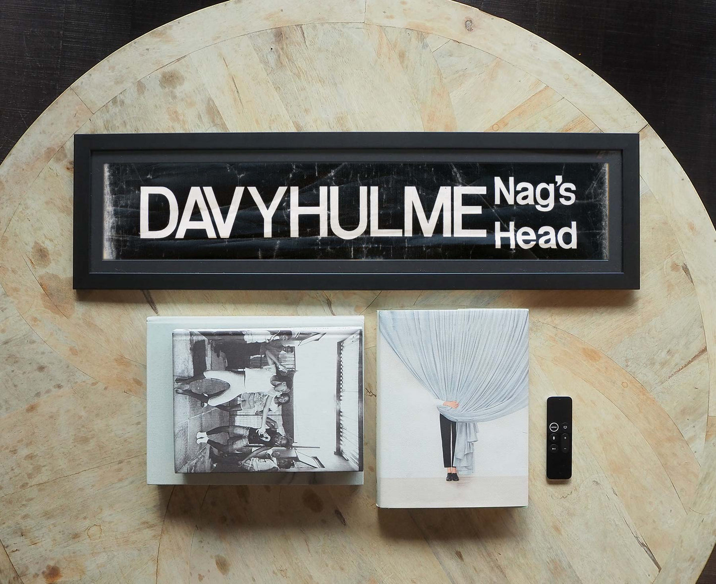 Davyhulme Nags Head Framed Bus Blind