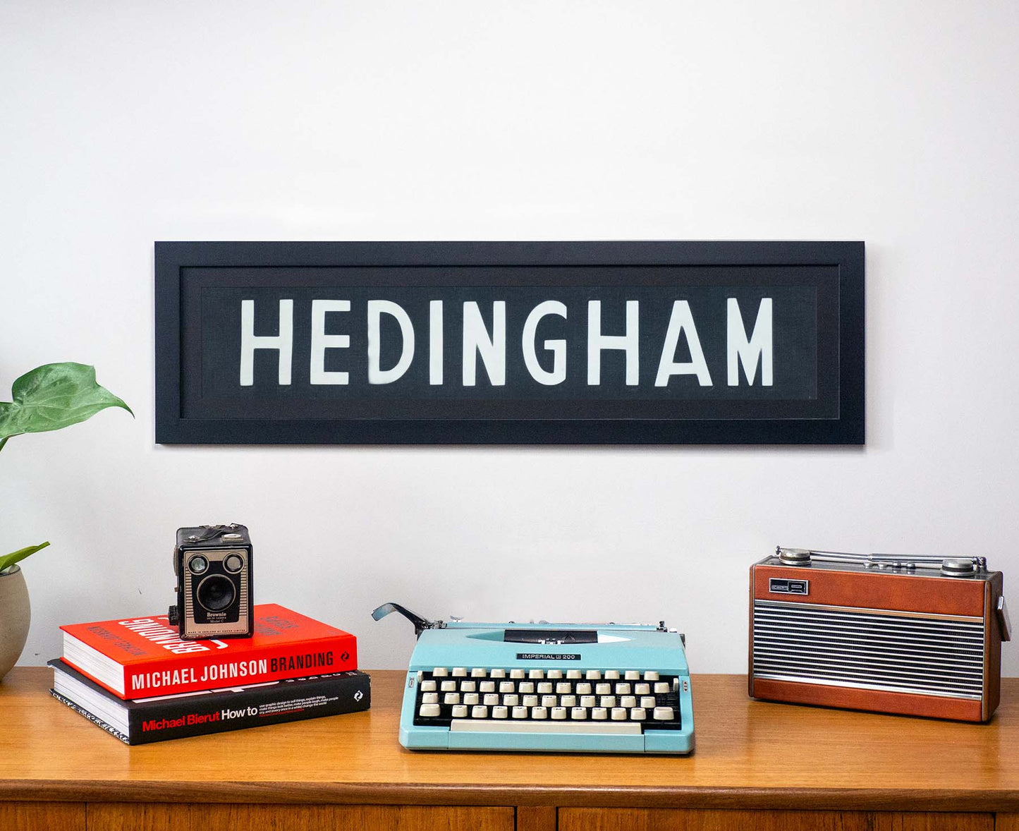 Hedingham Framed Bus Blind