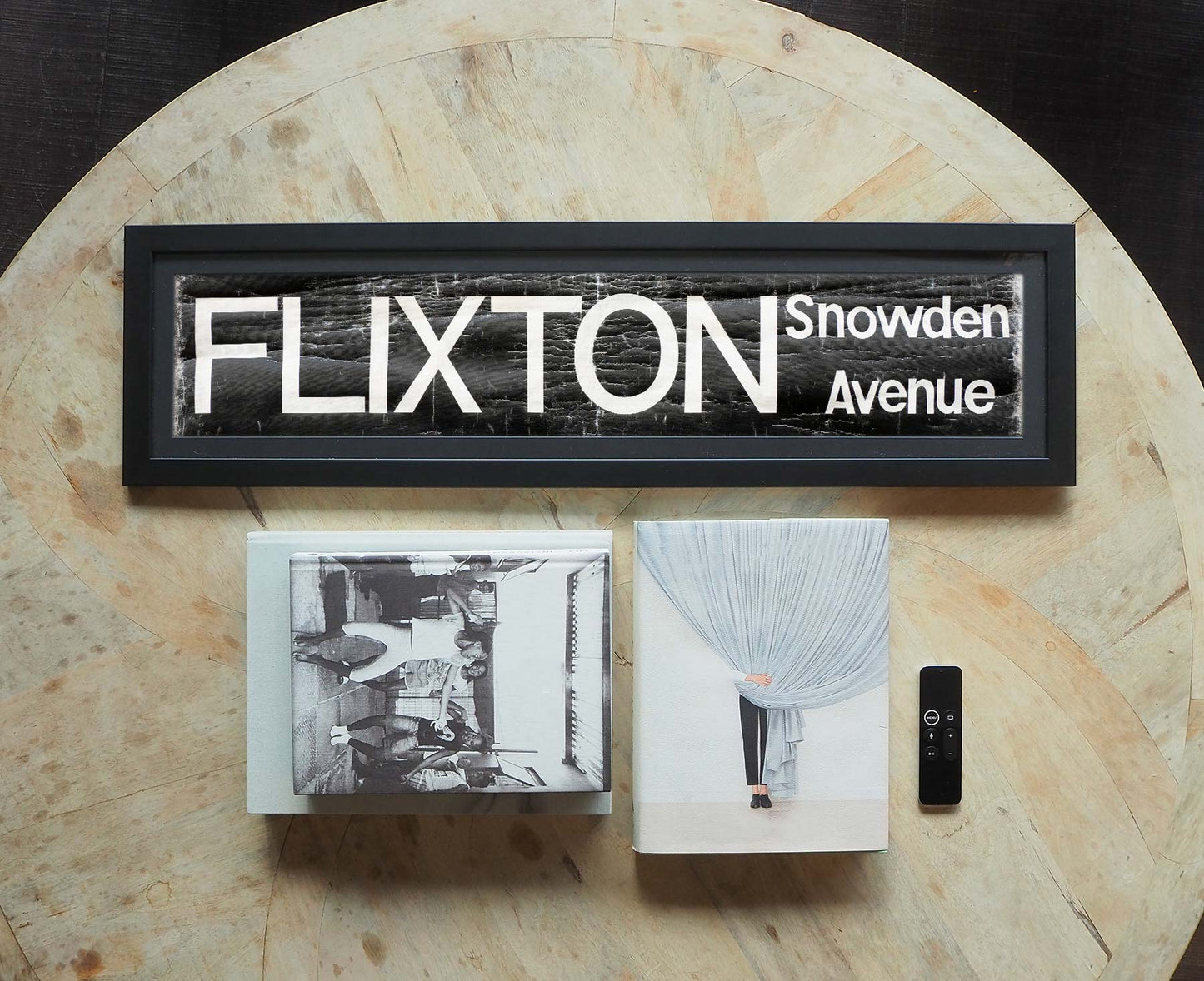 Flixton Snowden Avenue Framed Bus Blind