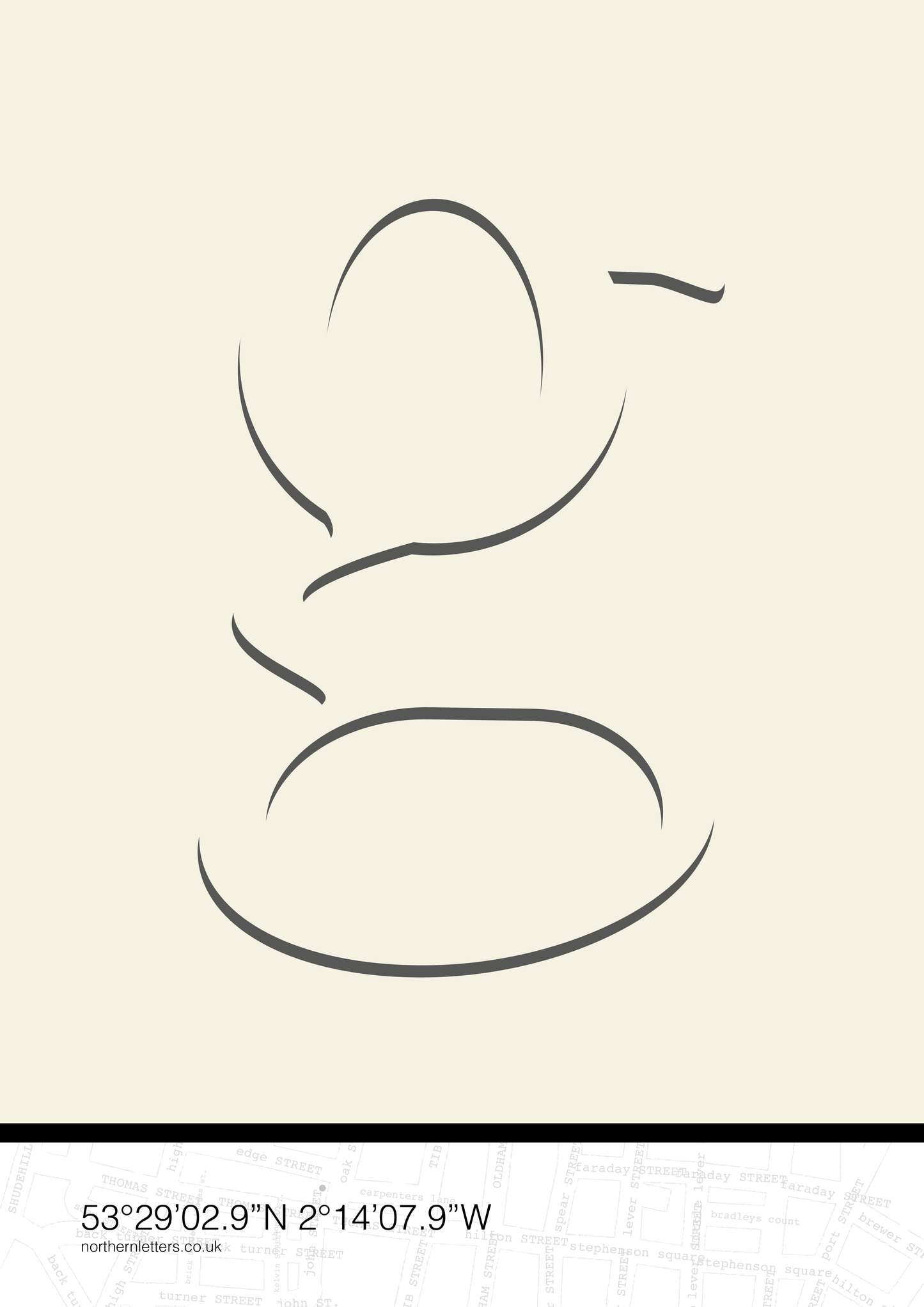 GPS 'G' Print